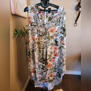 Cupio Floral Sleeveless V-Neck Women’s Dress